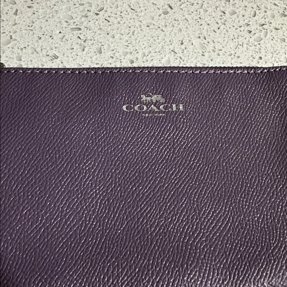 Coach Corner Zip Wristlet